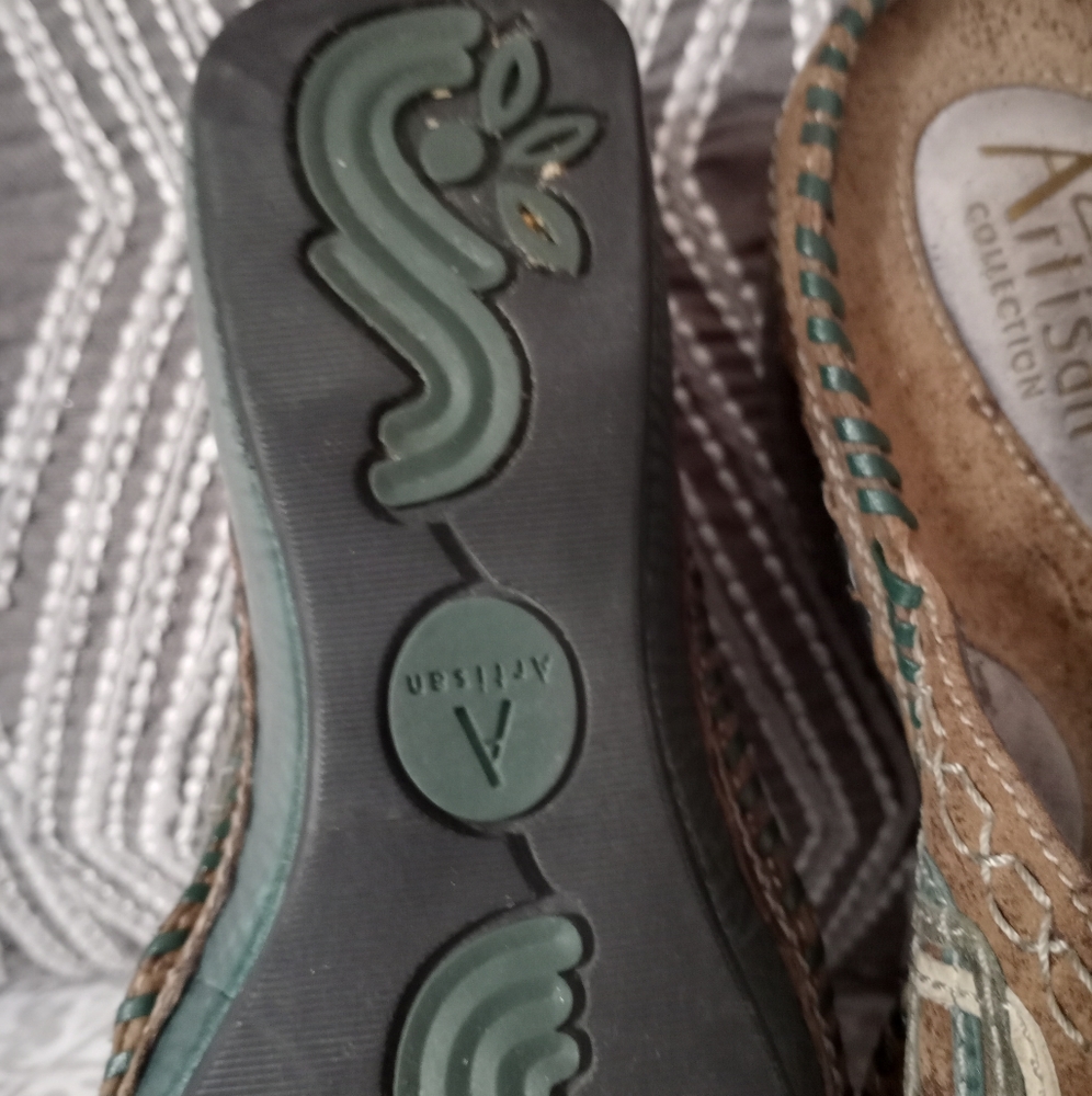 Womens Clarks Artisan Slip On Mules - image 4